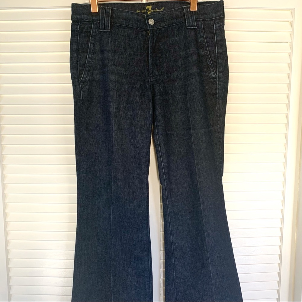 7 For All Mankind Boot cut trouser Jeans size 28 - Picture 15 of 16